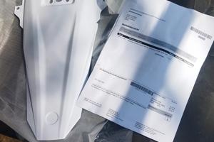 parafango posteriore per Yamaha WR 125 X nuovo 