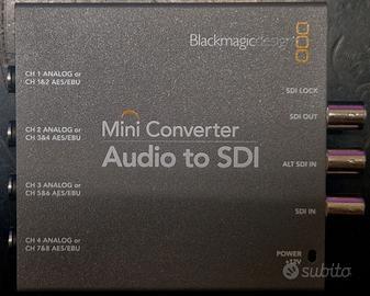 Blackmagic Mini Converter Audio to SDI