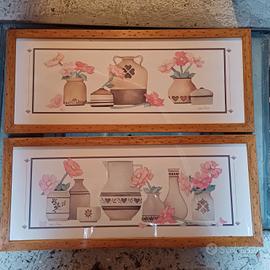 Coppia quadri cucina