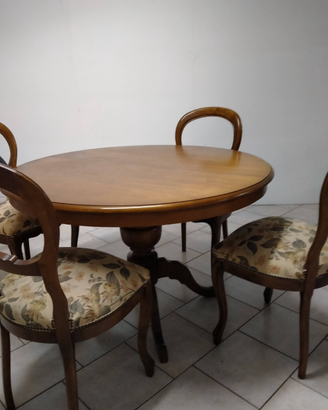 Tavolo rotondo legno
