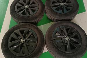 RUOTE COMPLETE NUOVA SKODA FABIA 