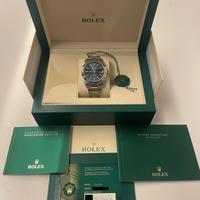 Rolex Datejust 41 DJ Full Set Nuovo Quadrante Blu