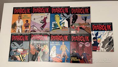 Lotto Diabolik 18 nri – annualità Varie + "R"