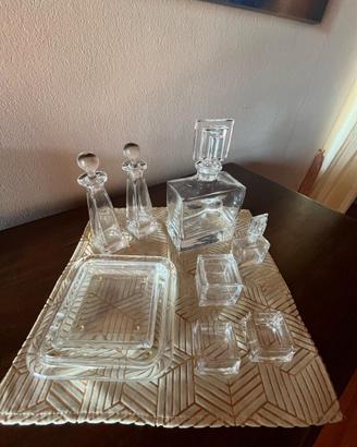 Set Bar 8 Pezzi Colle Cristallo 24% Piombo