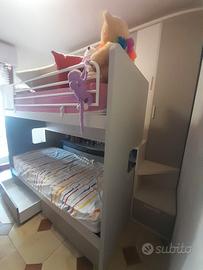 cameretta a soppalco doimo cityline