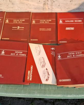 Innocenti manuali Cataloghi lotto mini 