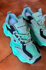 Sneakers Chunky Aderstar Color Menta / Verde 