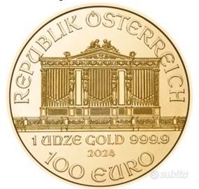 Moneta in Oro Filarmonica