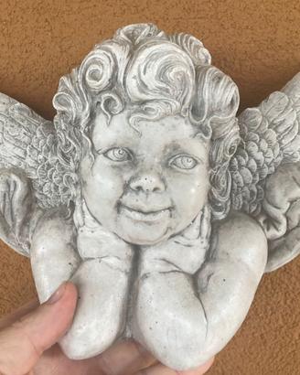 Angelo putto  da parete  decorazione