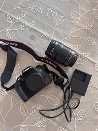 Fotocamera Canon EOS 760D + Obiettivo EFS 18-135mm