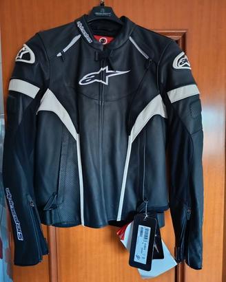 giacca pelle Alpinestar