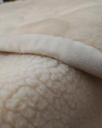 Coperta matrimoniale in pura lana vergine Merino