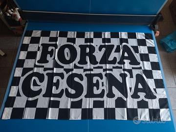 BANDIERA FORZA CESENA cm 147 X cm 95