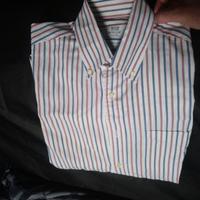 Camicia da uomo, marca Boggi, a righe blue e rosse