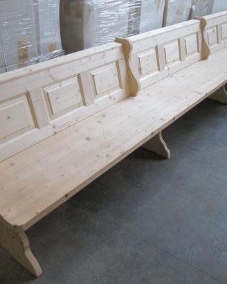 Panca in abete da 4,38 m