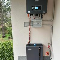 10kw batteria Litio 6kw kit fotovoltaico impianto