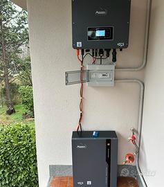 10kw batteria Litio 6kw kit fotovoltaico impianto