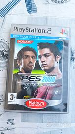 PES 2008 (Pro Evolution Soccer) PS2 Platinum
