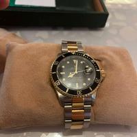 Rolex Submariner acciaio oro 16613 2007 date