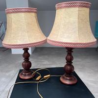 coppia lampade da tavolo