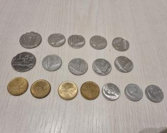 17 monete in lire vari tipi