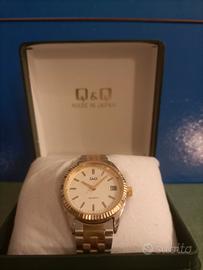 OROLOGIO VINTAGE Q&Q ( CITIZEN) +SCATOLA