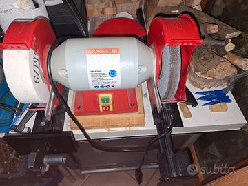 Mola  banco Axminster + Kit JIG affilatura sgorbie