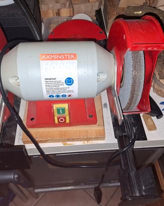 Mola  banco Axminster + Kit JIG affilatura sgorbie