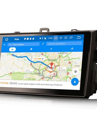 Autoradio navigatore toyota corolla android ios