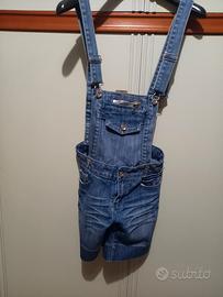 salopette donna jeans taglia 38