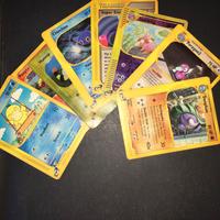 8 Carte Pokemon Set Aquapolis ENG