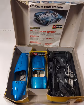 Modellini Ford AC Cobra 427 + Bugatti Type 59