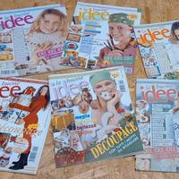 6 Riviste Le buone idee Decoupage cucito bellezza