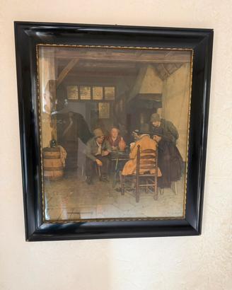 stampa con cornice Meyer anni 50