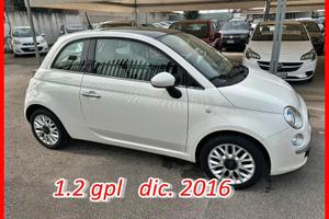 Fiat 500 1.2 GPL con veglia digitale 12/2016