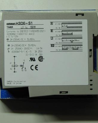 Timer Omron nuovo H3DE-S1 , temporizzatore