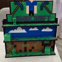 espositore minecraft kinder joy