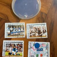 Francobolli nutella nazionale italiana