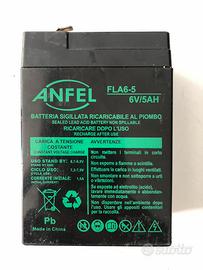 Batteria sigillata ricaricabile al piombo-acido 6V
