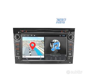 RADIO GPS ANDROID 11 PER OPEL ASTRA H VIVARO ZAFIR
