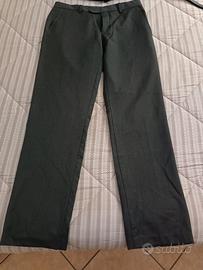 pantalone elegante uomo nero 