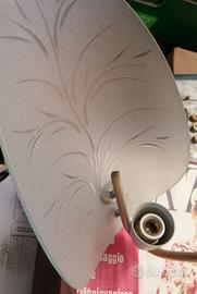 Vintage Lampadario anni 60 a 3 Foglie a Savona