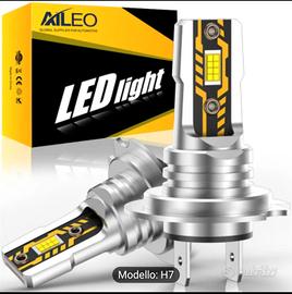 Coppia lampadine led H7 