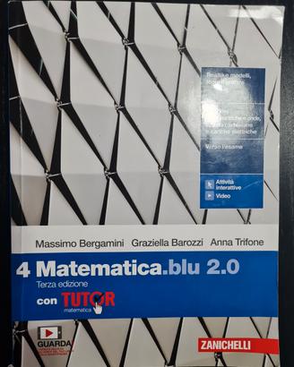 Matematica.blu 2.0, vol 4.  Zanichelli