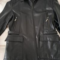 Giacca in pelle Moreschi, nuova tg.48