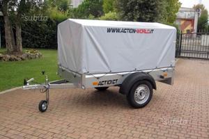 Rimorchio con centina 750 trasporto cose