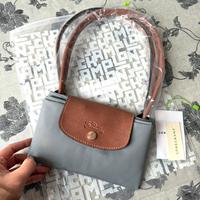 Longchamp Tote Medium Acier Steel