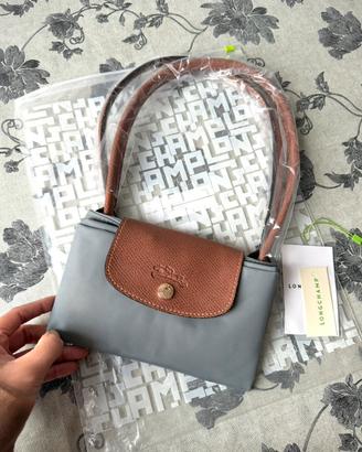 Longchamp Tote Medium Acier Steel