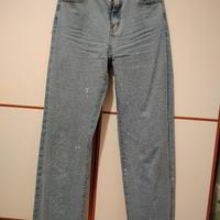 jeans brillantinato donna 