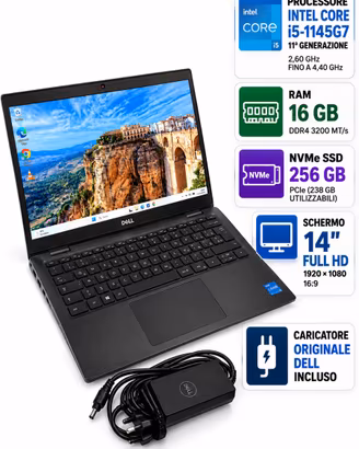 DELL LATITUDE 3420-I5 11th Gen/16GB Ram/256GB